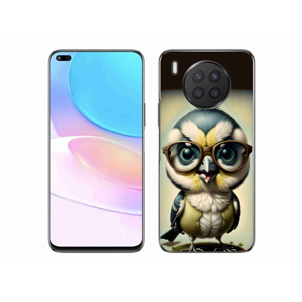 Zselés borítás mmCase a Honor 50 Lite-hoz - cub szemüveggel