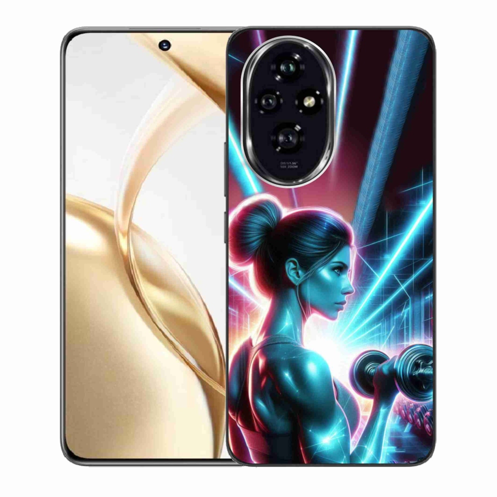 Zselés borítás mmCase a Honor 200 5G számára - erősítés