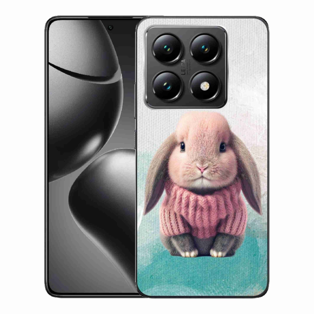 Gél borítás mmCase a Xiaomi 14T-hez - nyúl pulóverben