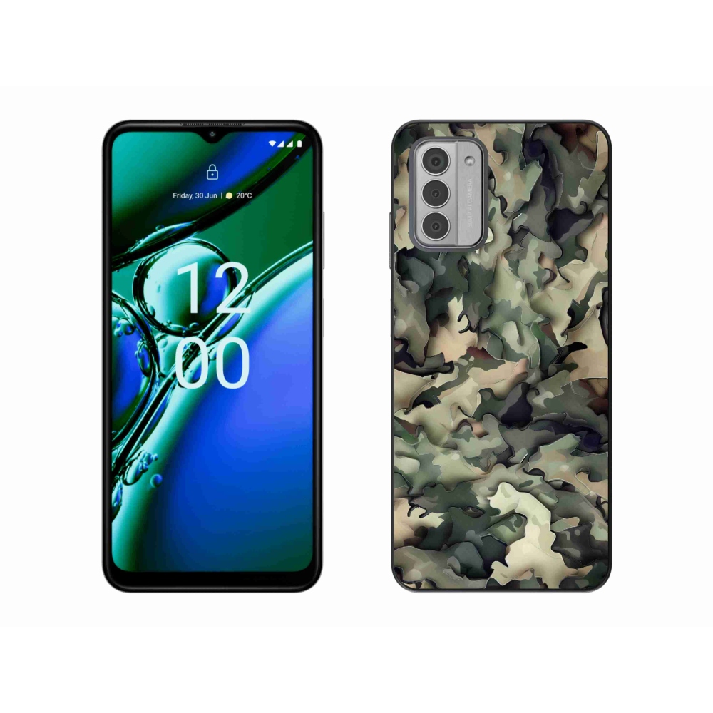 Zselés tok mmCase a Nokia G42 készülékhez - terepszínű minta 9