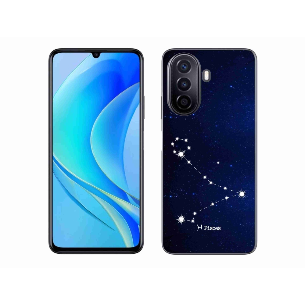 Gél borítás mmCase a Huawei Nova Y70 készülékhez - csillagkép Halak