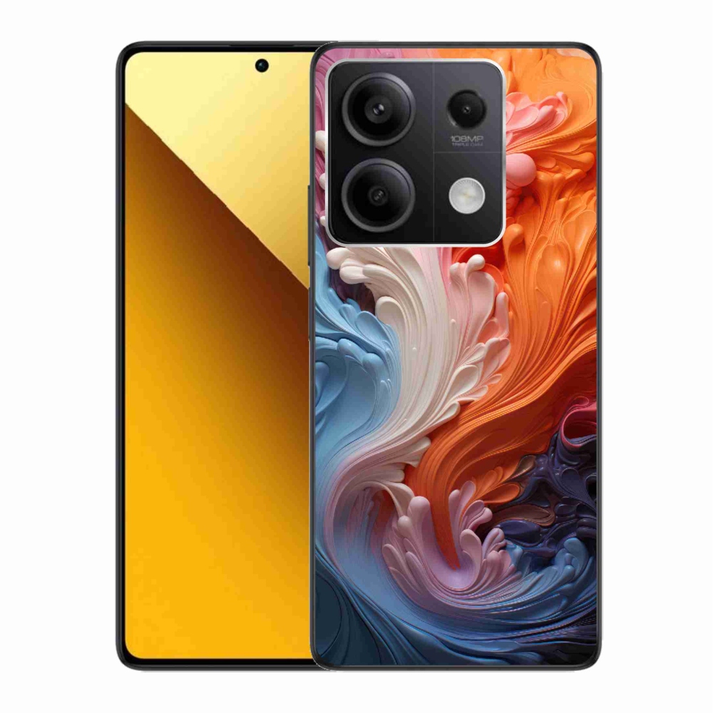 Gél borító mmCase a Xiaomi Redmi Note 13 5G számára - absztrakt motívum 8