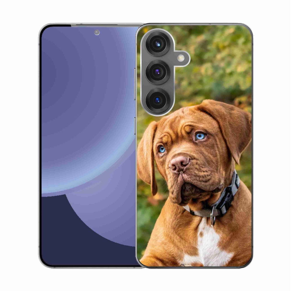 Gél borítás mmCase Samsung Galaxy S25 - kölyökkutyakölyökhöz