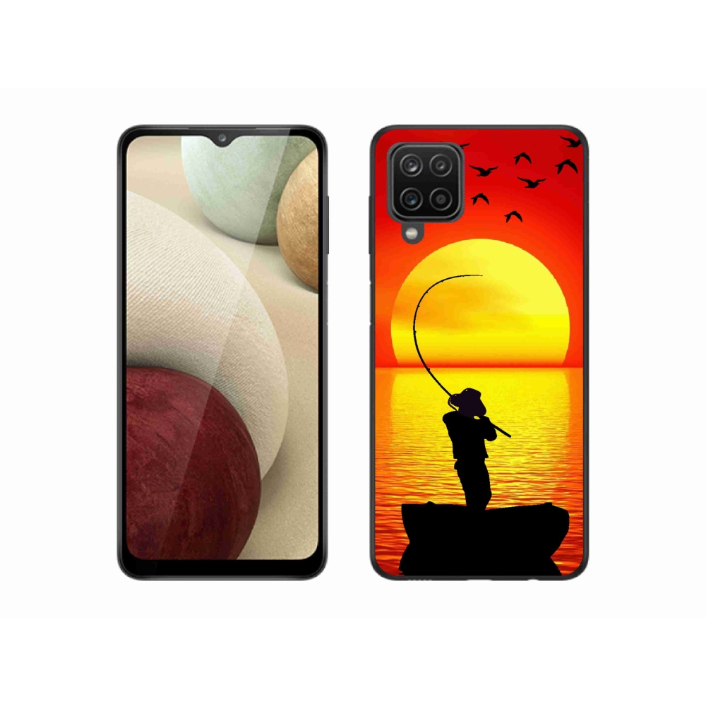 Zselés borítás mmCase Samsung Galaxy M12 - halászat