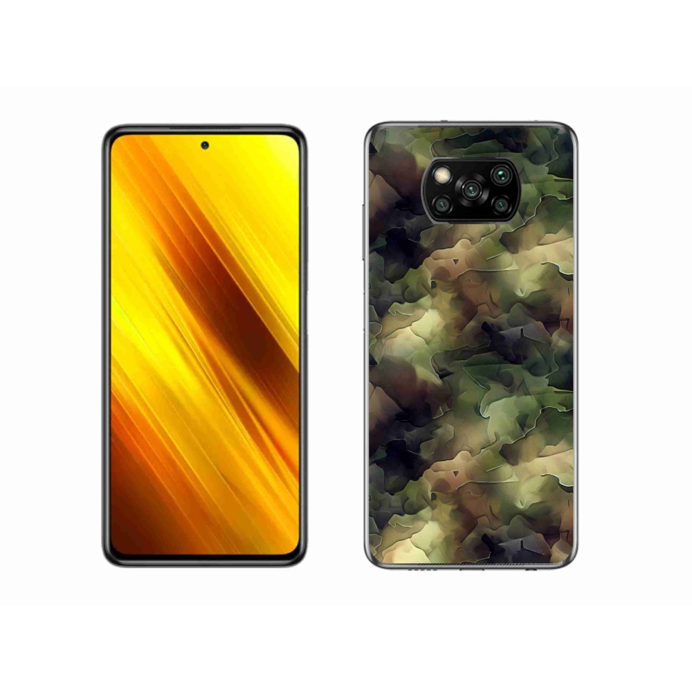 Gél borítás mmCase a Xiaomi Poco X3 Pro számára - terepszínű minta 10