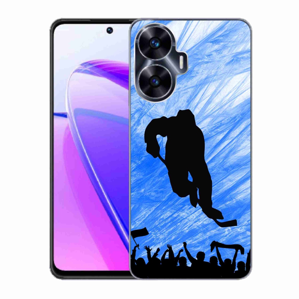 Gél borítás mmCase a Realme C55 készülékhez - hokijátékos