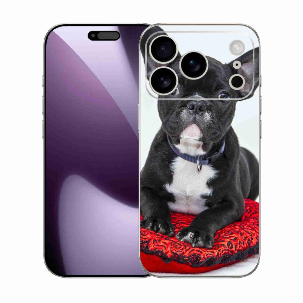 Zselés borítás mmCase iPhone 17 Pro készülékhez - bulldog