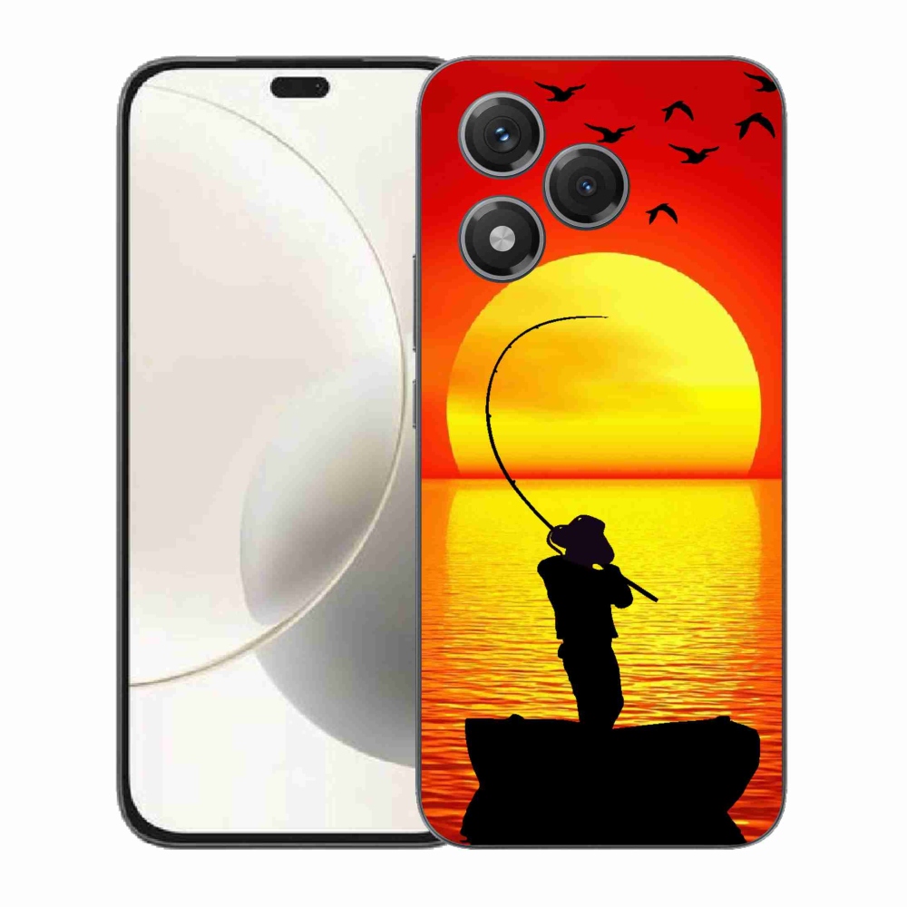 Zselés borítás mmCase a Honor 400 Lite számára - horgászat