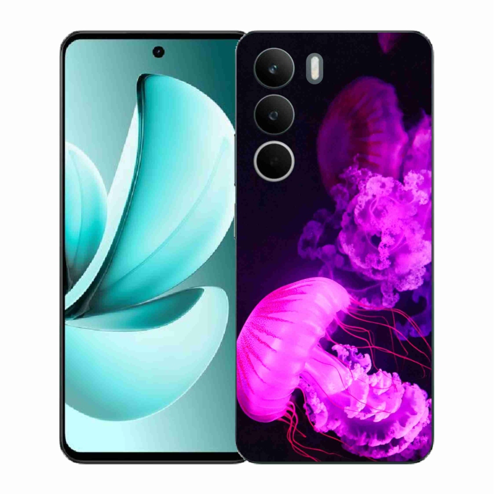 Zselés borító mmCase a Realme C71 készülékhez - medúza 1