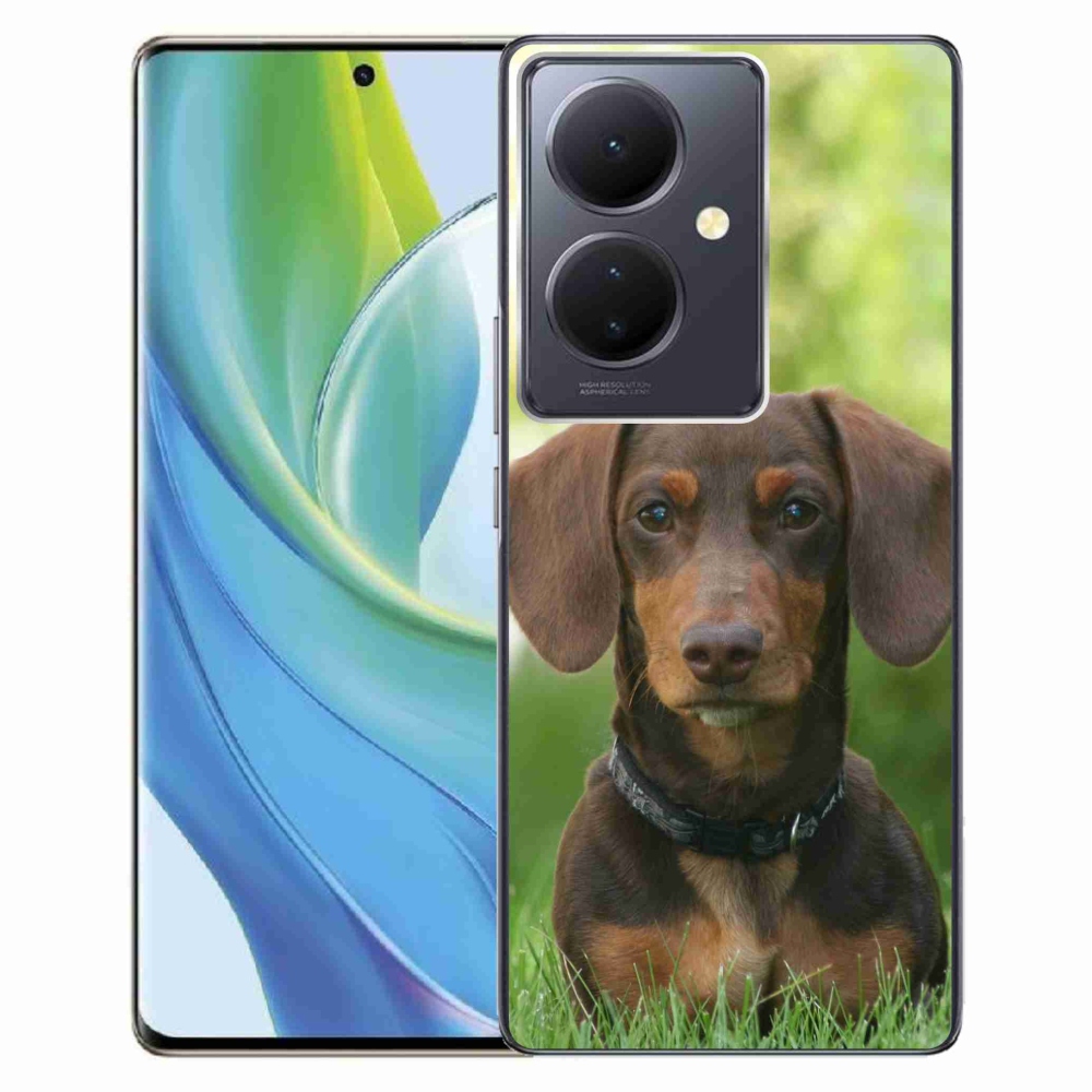 Gél tok mmCase a Vivo V29 Lite 5G készülékhez - barna tacskó