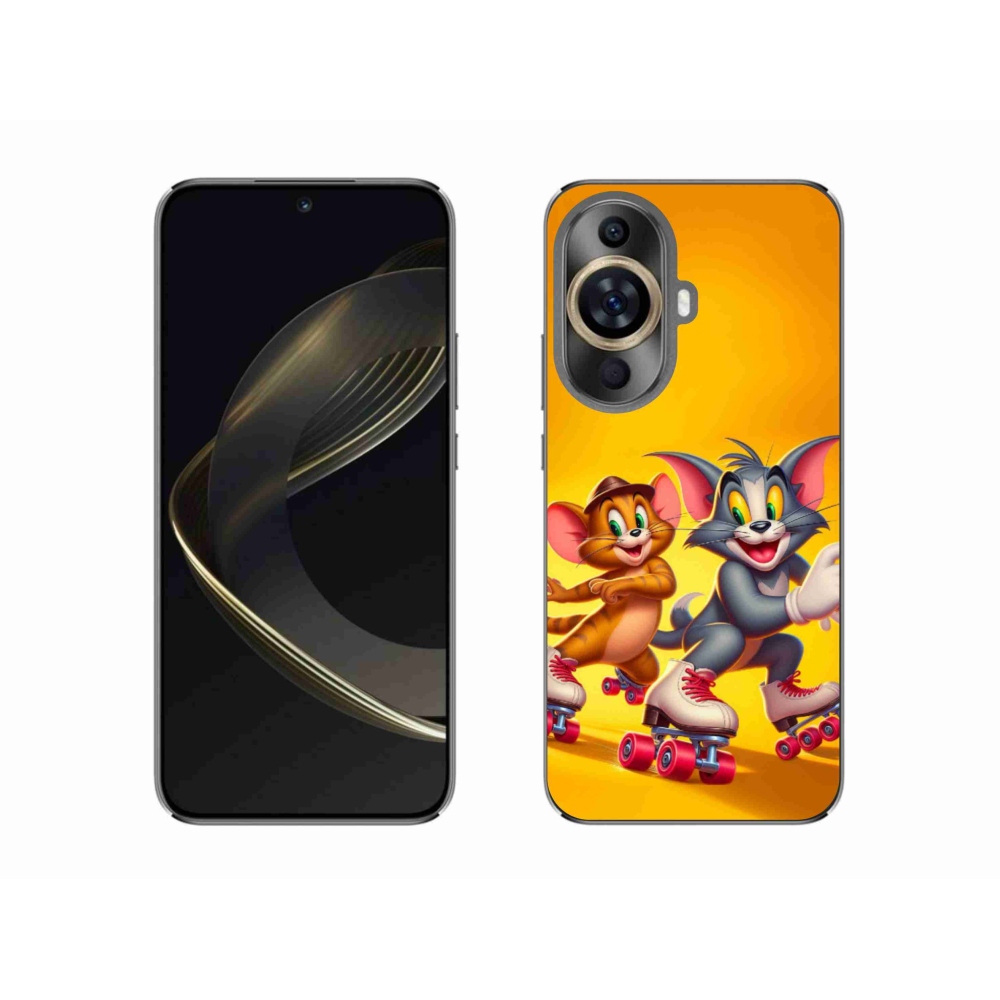 Gél borítás mmCase a Huawei Nova 11 készülékhez - tom and jerry