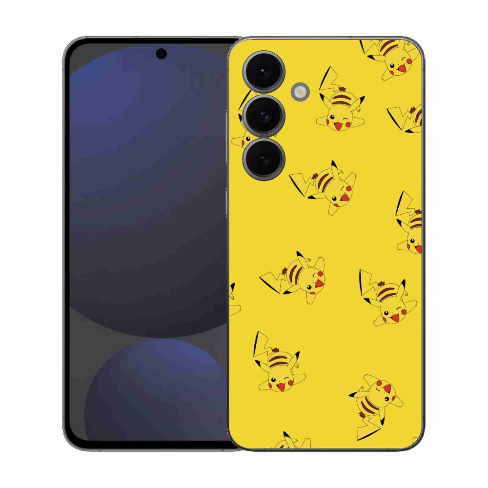 Gél védőhuzat mmCase Samsung Galaxy S25 FE készülékhez - pikachu