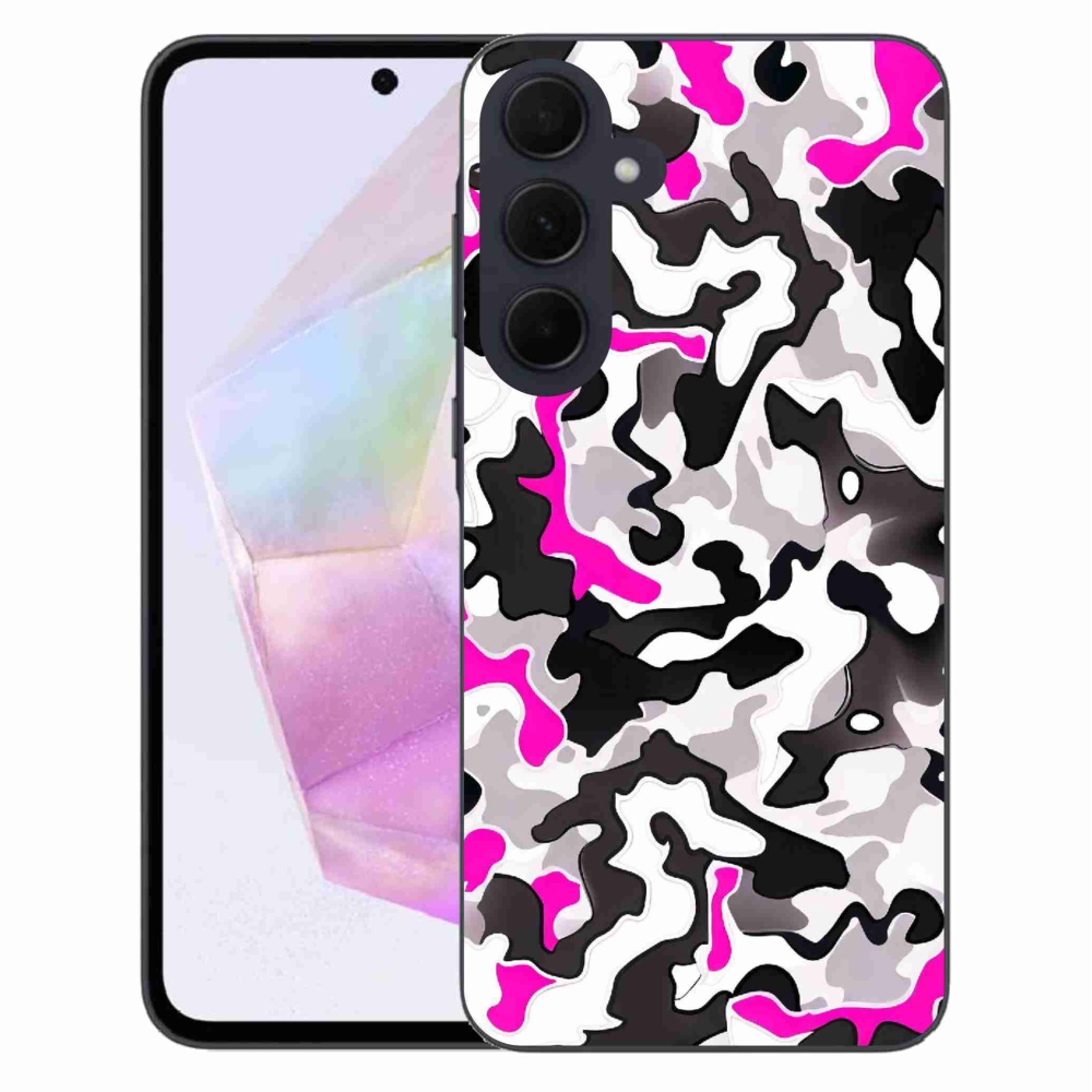 Gél védőhuzat mmCase Samsung Galaxy A35 5G - terepszínű mintázat 5