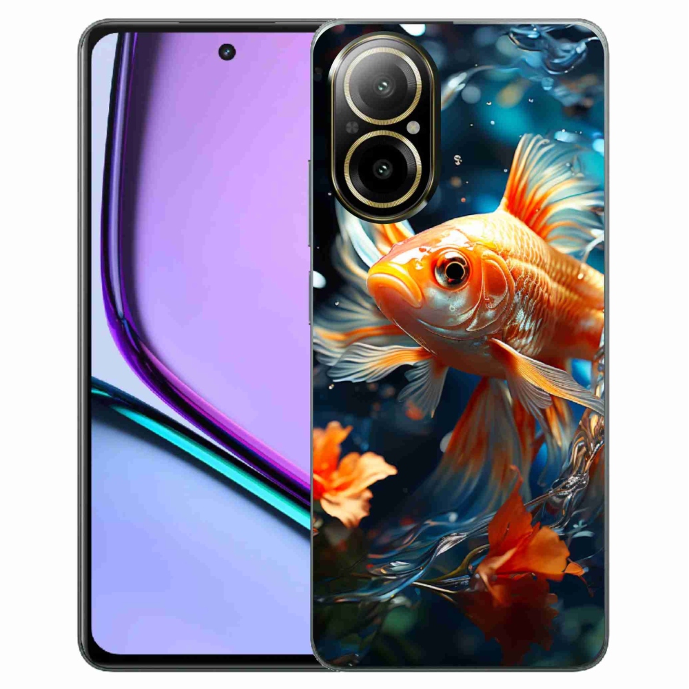 Zselés borítás mmCase a Realme C67 készülékhez - hal