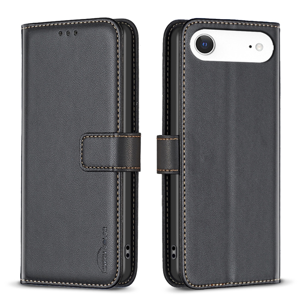 BNF könyvtáska iPhone 17 Air készülékhez - fekete