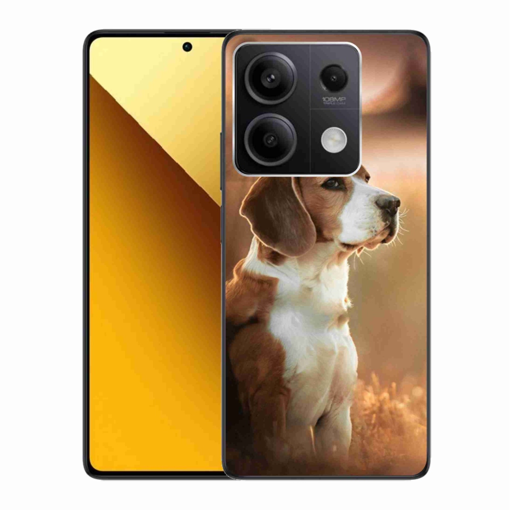 Gél védőhuzat mmCase a Xiaomi Redmi Note 13 5G készülékhez - bézs színű