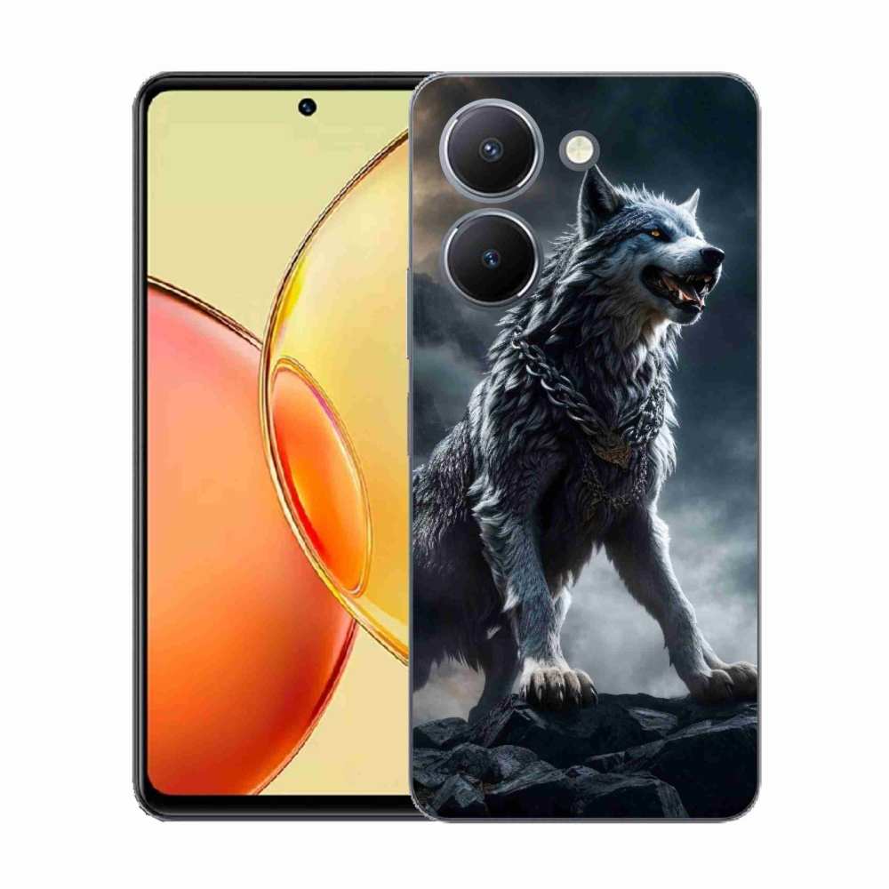 Zselés borítás mmCase a Vivo Y36-hoz - farkas 1