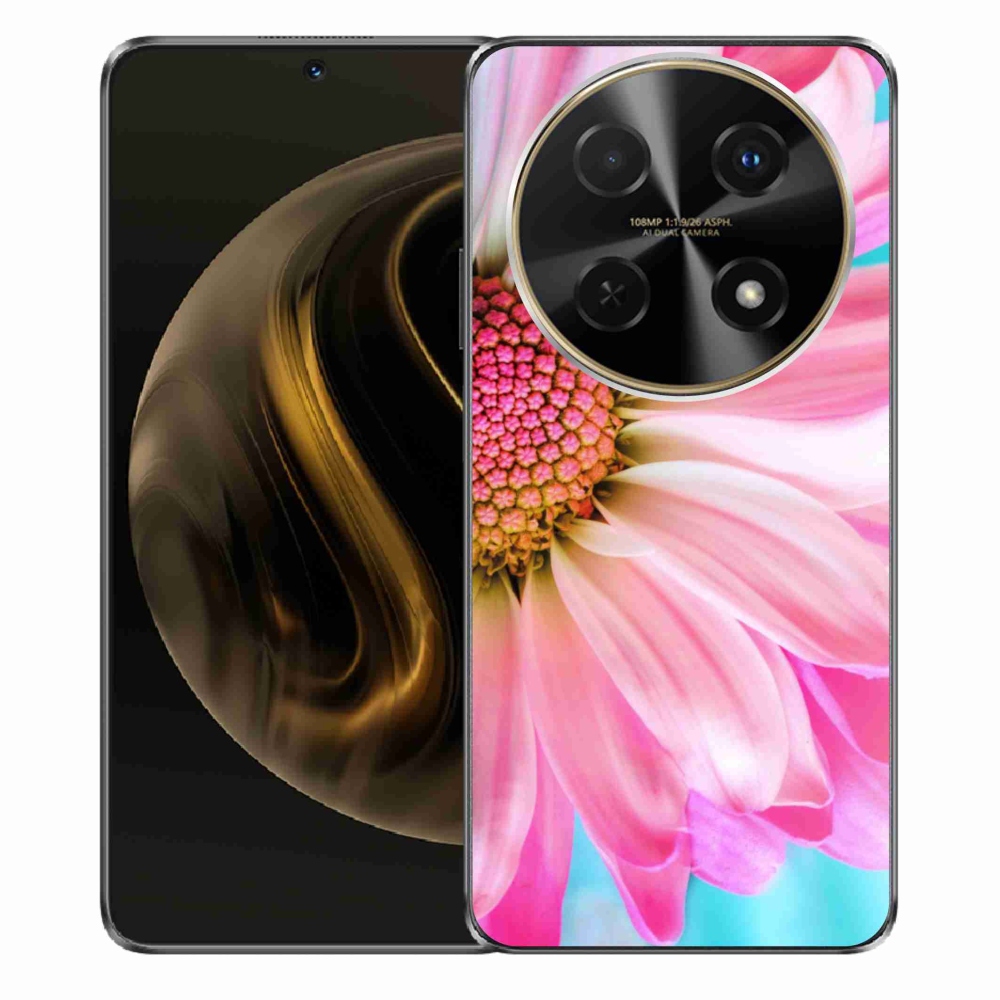 Gél borítás mmCase a Huawei Nova 12i készülékhez - rózsaszín virág