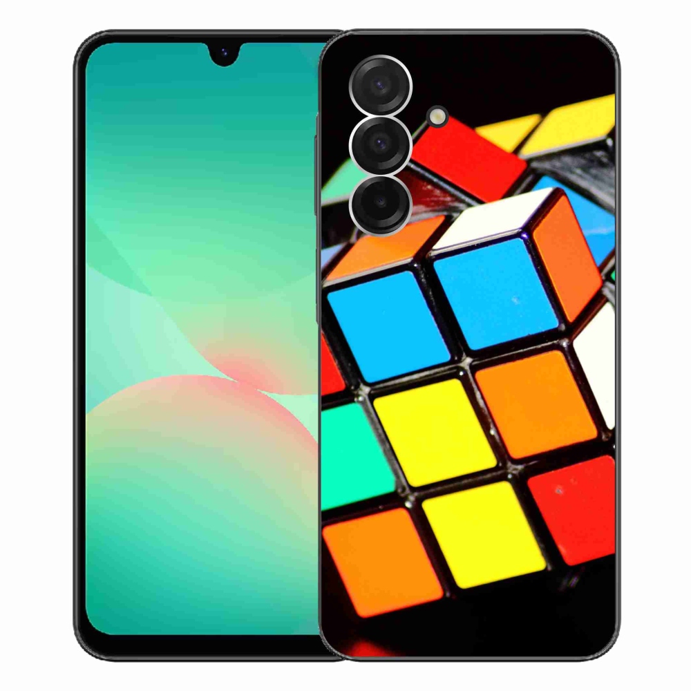 Gél borítás mmCase Samsung Galaxy A26 5G - Rubik-kocka Samsung Galaxy A26 5G-hez