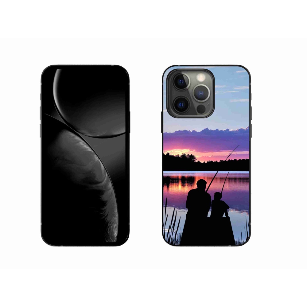 Zselés borítás mmCase iPhone 13 Pro 6.1 - Fishing 2 számára