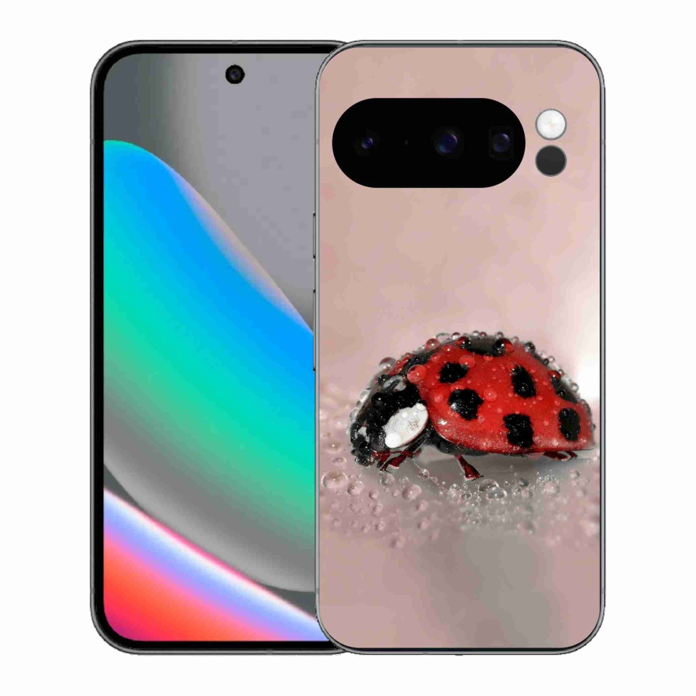 Zselés borítás mmCase a Google Pixel 10 Pro készülékhez - katicabogár