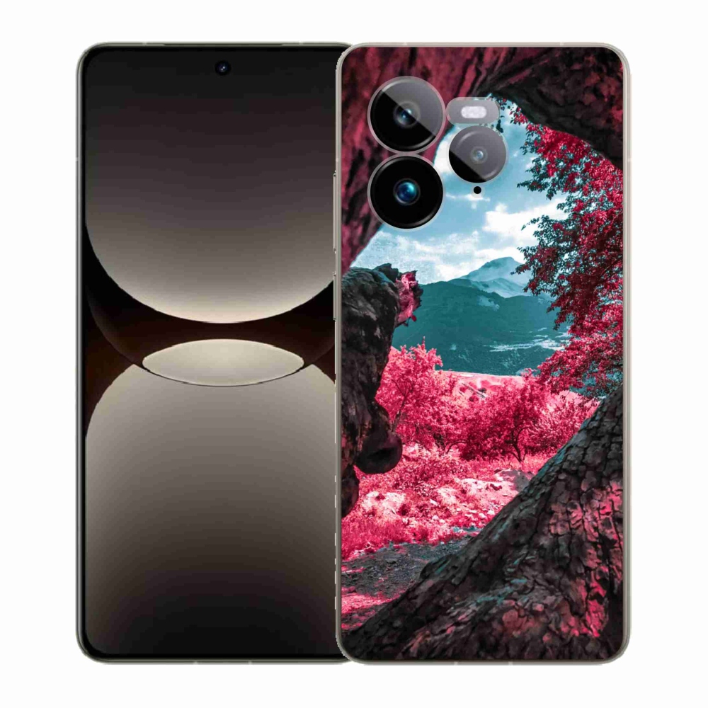 Gél borítás mmCase a Realme GT 7 Pro 5G-n - hegyi kilátás