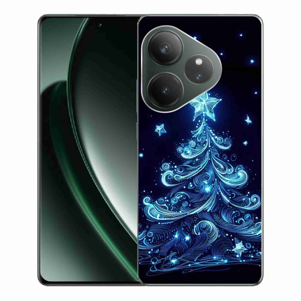 Gél borítás mmCase a Realme GT 6 5G/GT 6T 5G - neon karácsonyfa 4