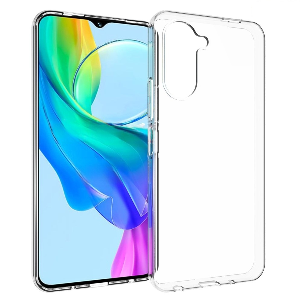 Átlátszó zselés tok a Vivo Y28s 5G készülékhez - átlátszó