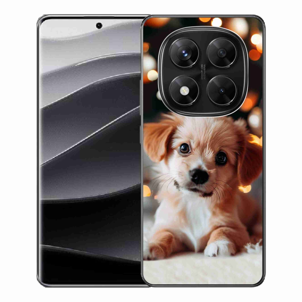 Gél borítás mmCase a Xiaomi Redmi Note 14 Pro 5G/Poco X7 5G számára - kölyökkutyakék
