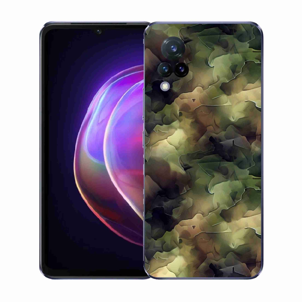 Gél védőburkolat mmCase a Vivo V21 4G/5G készülékhez - álcázó minta 10