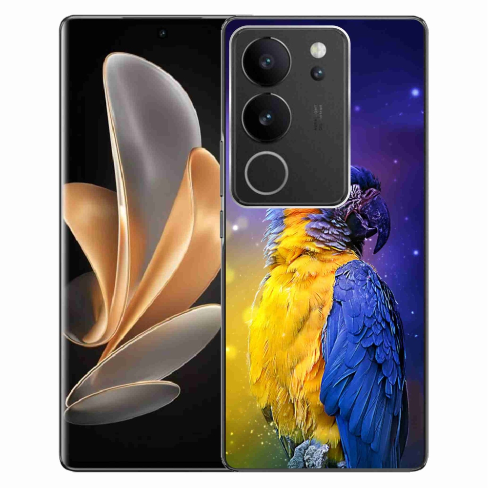 Gél tok mmCase a Vivo V29 5G-hez - papagáj ara 1
