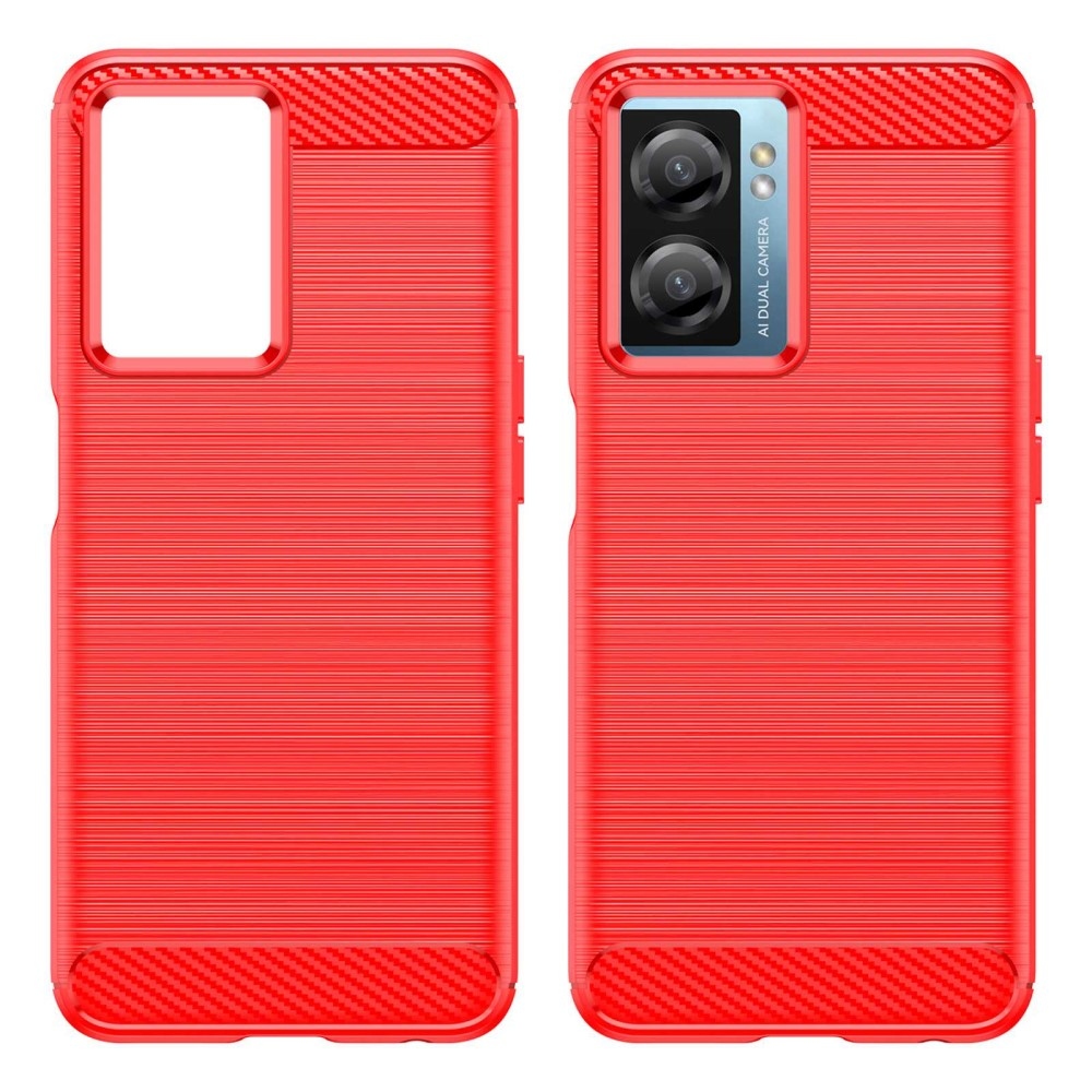 Szénálló zselés tok a Realme Narzo 50 készülékhez - piros