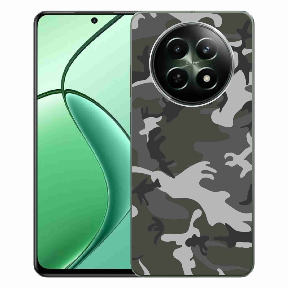 Zselés borítás mmCase a Realme 12 5G/12x 5G készülékhez - álcázó mintázat