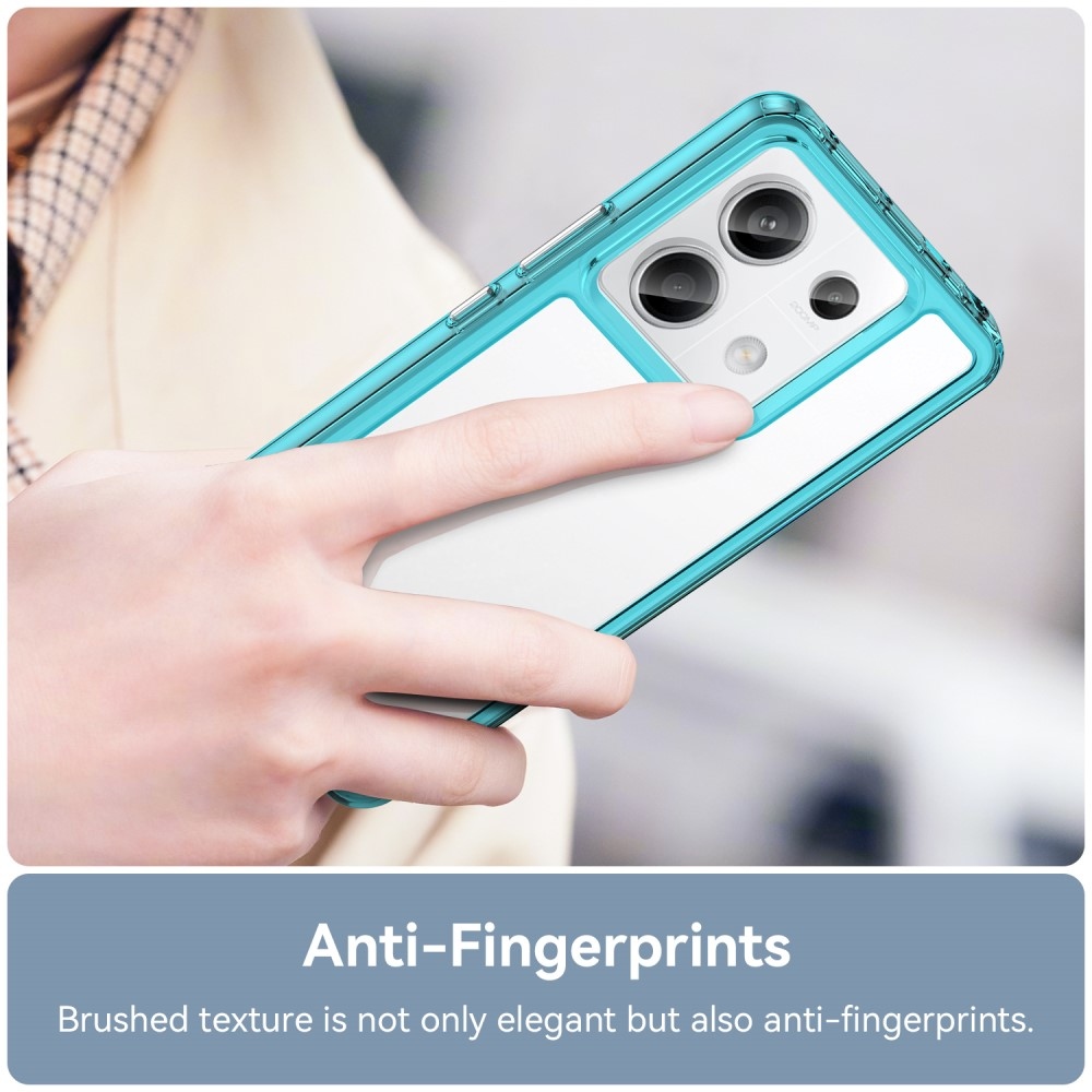 Gél tok rögzített hátlappal Xiaomi Redmi Note 13 Pro 5G/Poco X6 5G - világoskék