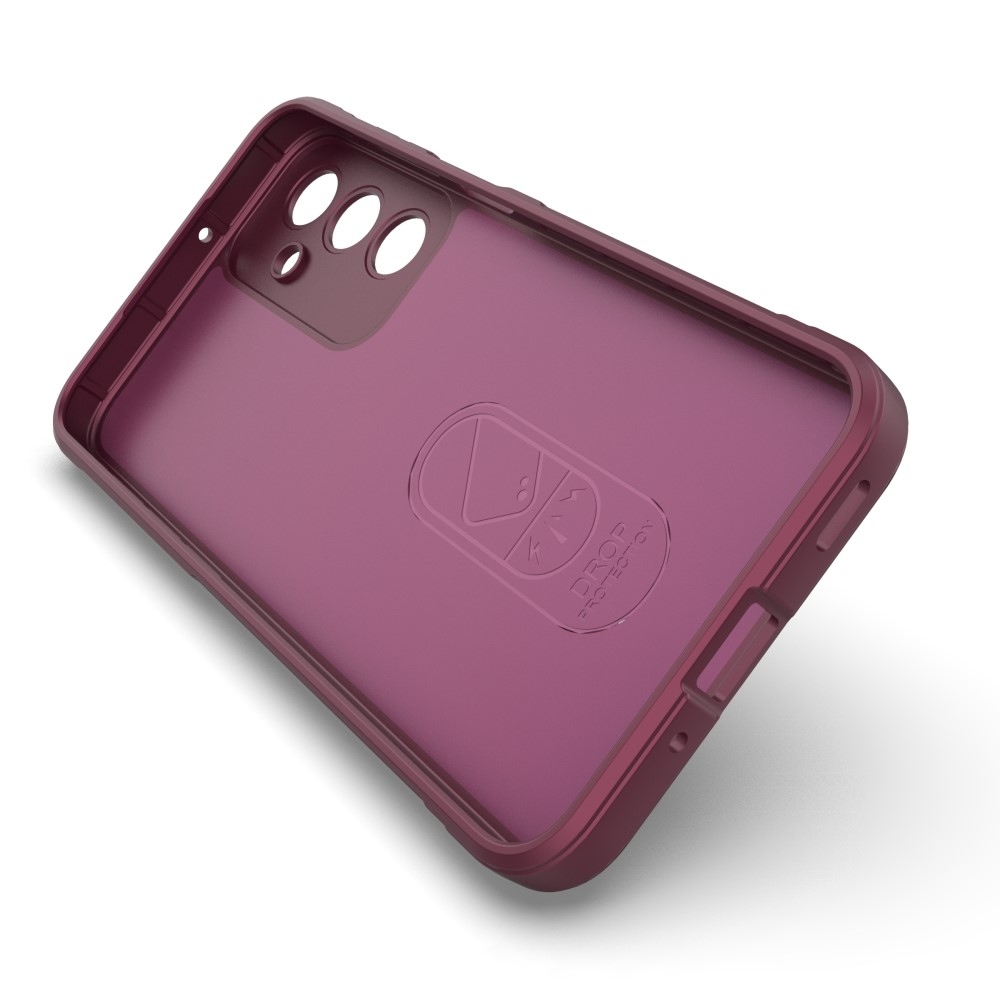 Rugg tartós zselés tok Samsung Galaxy A16 4G/5G készülékhez - bordó színű