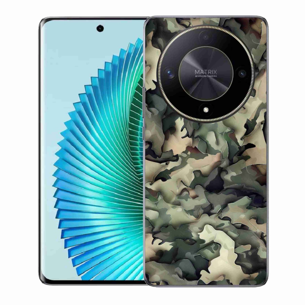 Gél borítás mmCase a Honor Magic 6 Lite 5G számára - álcázó minta 9