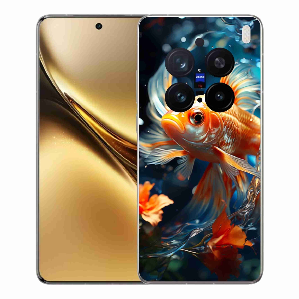 Zselés borítás mmCase a Vivo X200 Pro 5G készülékhez - hal