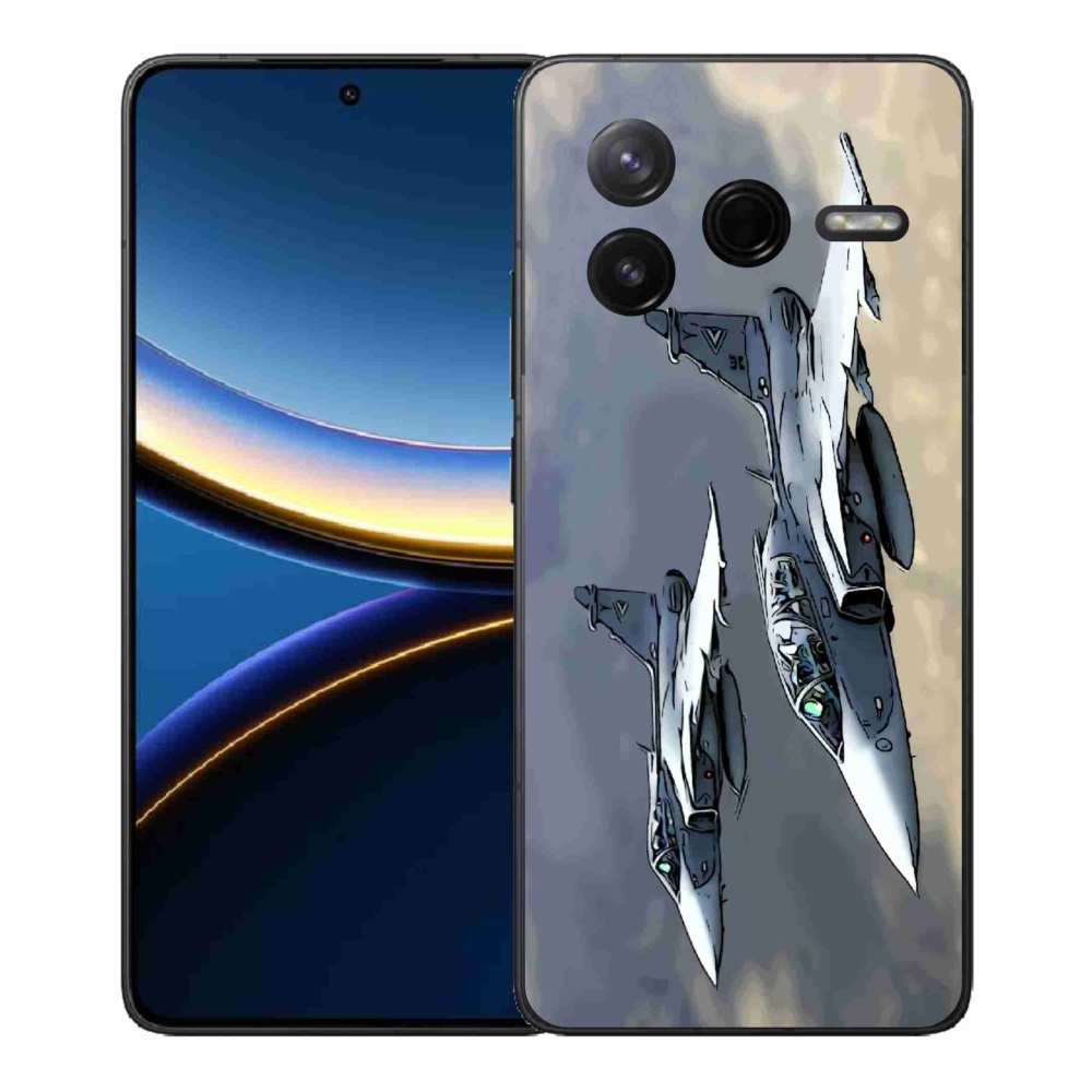 Gél borítás mmCase a Xiaomi Poco F7 Pro számára - vadászgépek