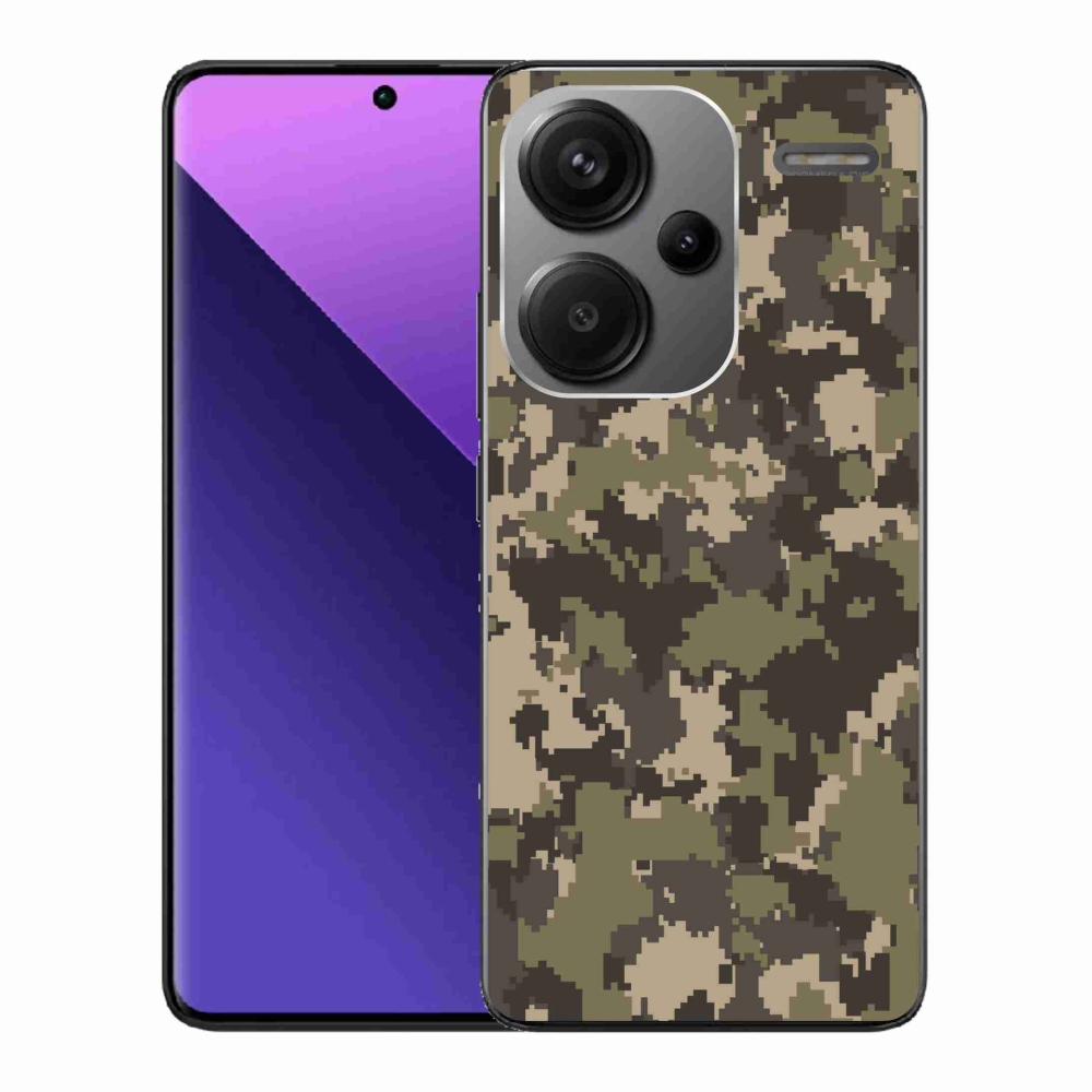 Gél borítás mmCase a Xiaomi Redmi Note 13 Pro+ 5G számára - álcázó minta 12