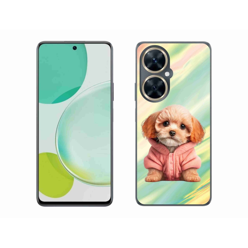 Gél borítás mmCase a Huawei Nova 11i készülékhez - pulóveres kiskutya