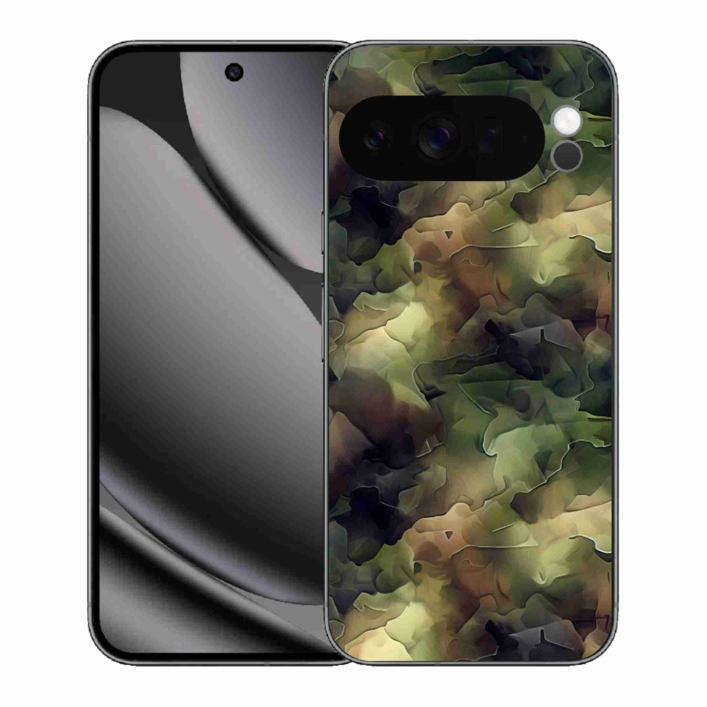 Zselés borítás mmCase a Google Pixel 10 Pro XL-hez - terepszínű minta 10