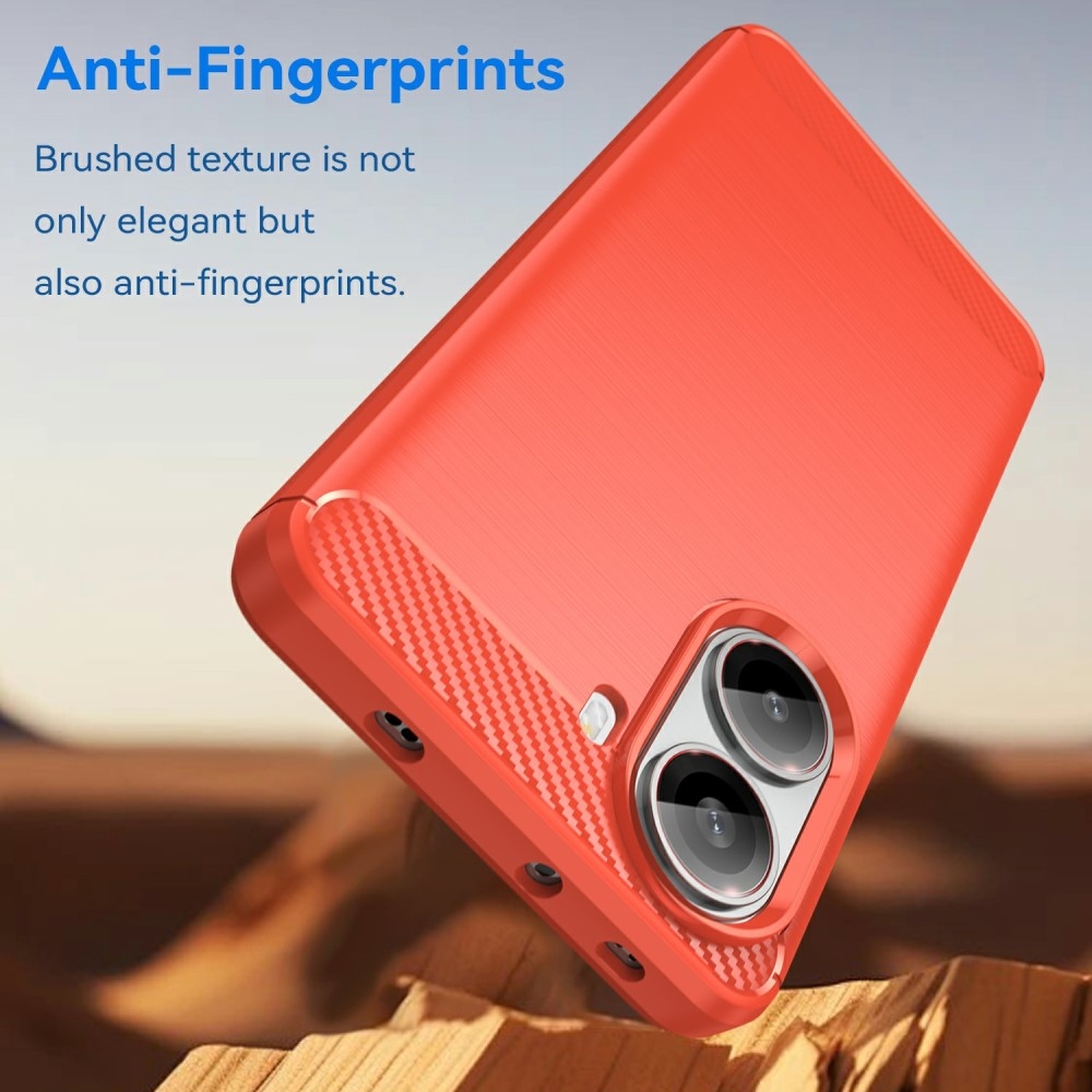 Szénálló gél tok a Xiaomi Poco X7 Pro 5G számára - piros