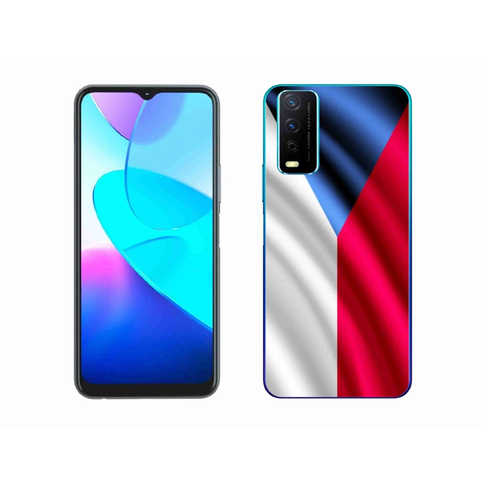 Gél borító mmCase a Vivo Y11s/Y20s készülékhez - cseh zászló