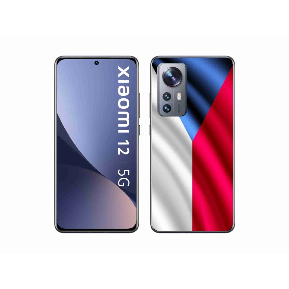 Gél borító mmCase a Xiaomi 12X - cseh zászlóhoz