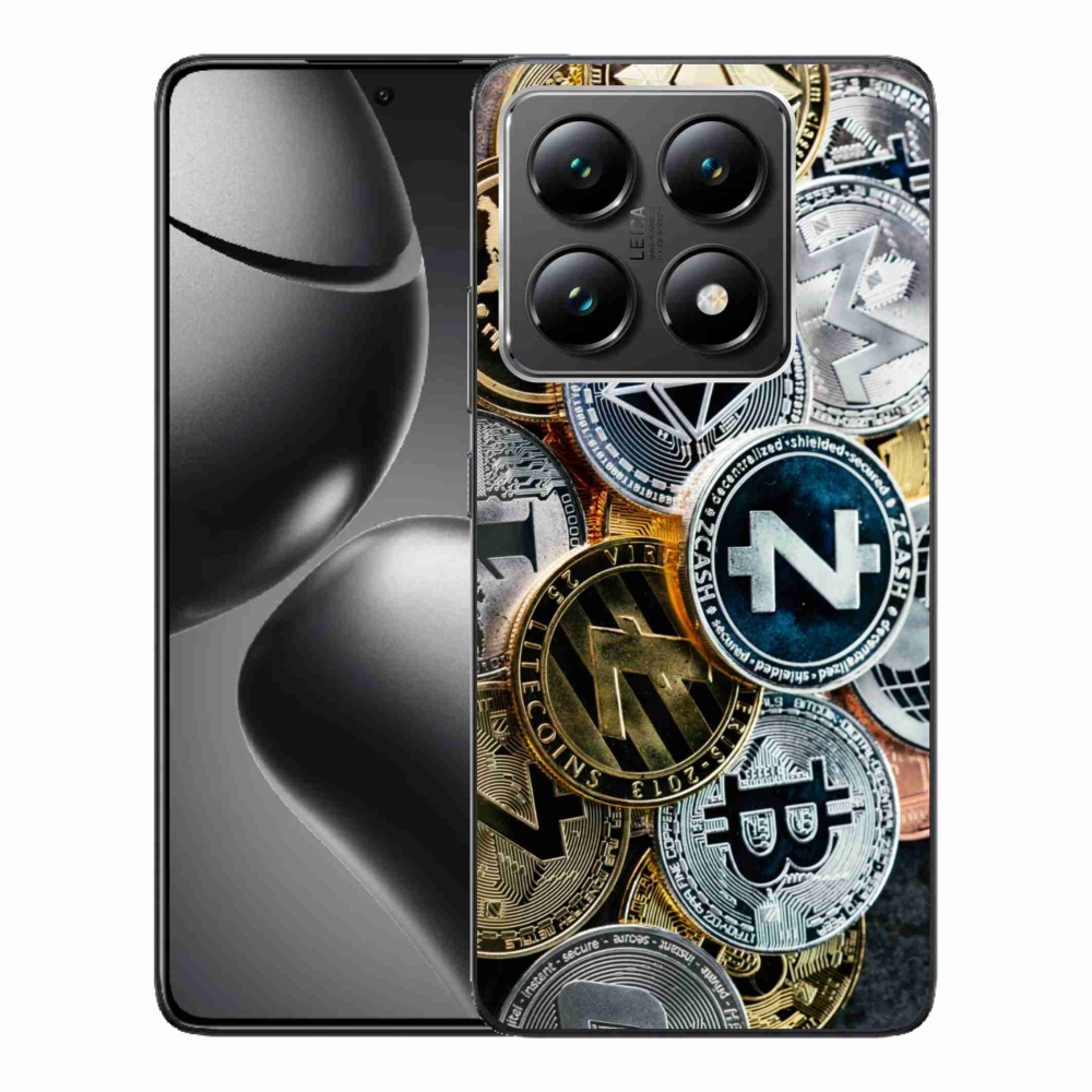 Gél borító mmCase a Xiaomi 14T számára - kriptovaluták
