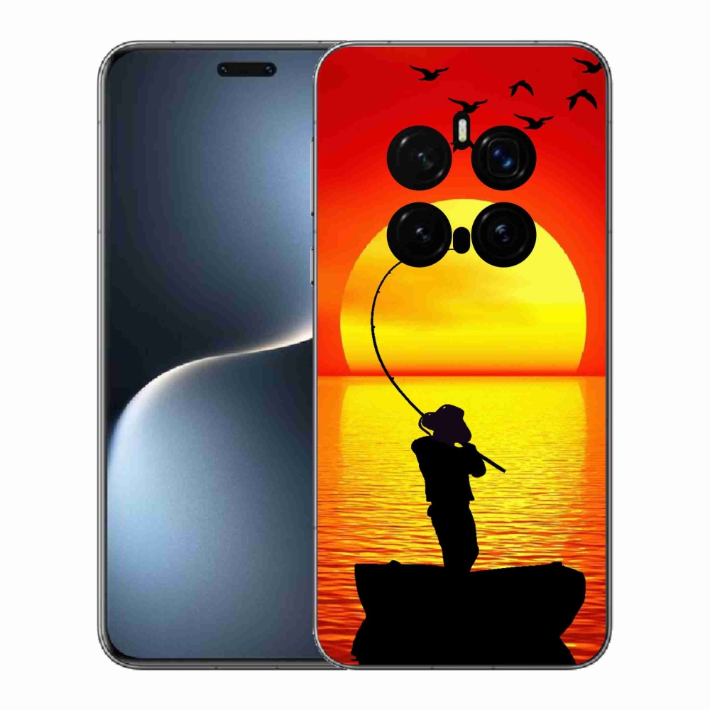 Zselés borítás mmCase a Honor Magic 7 Pro 5G számára - horgászat