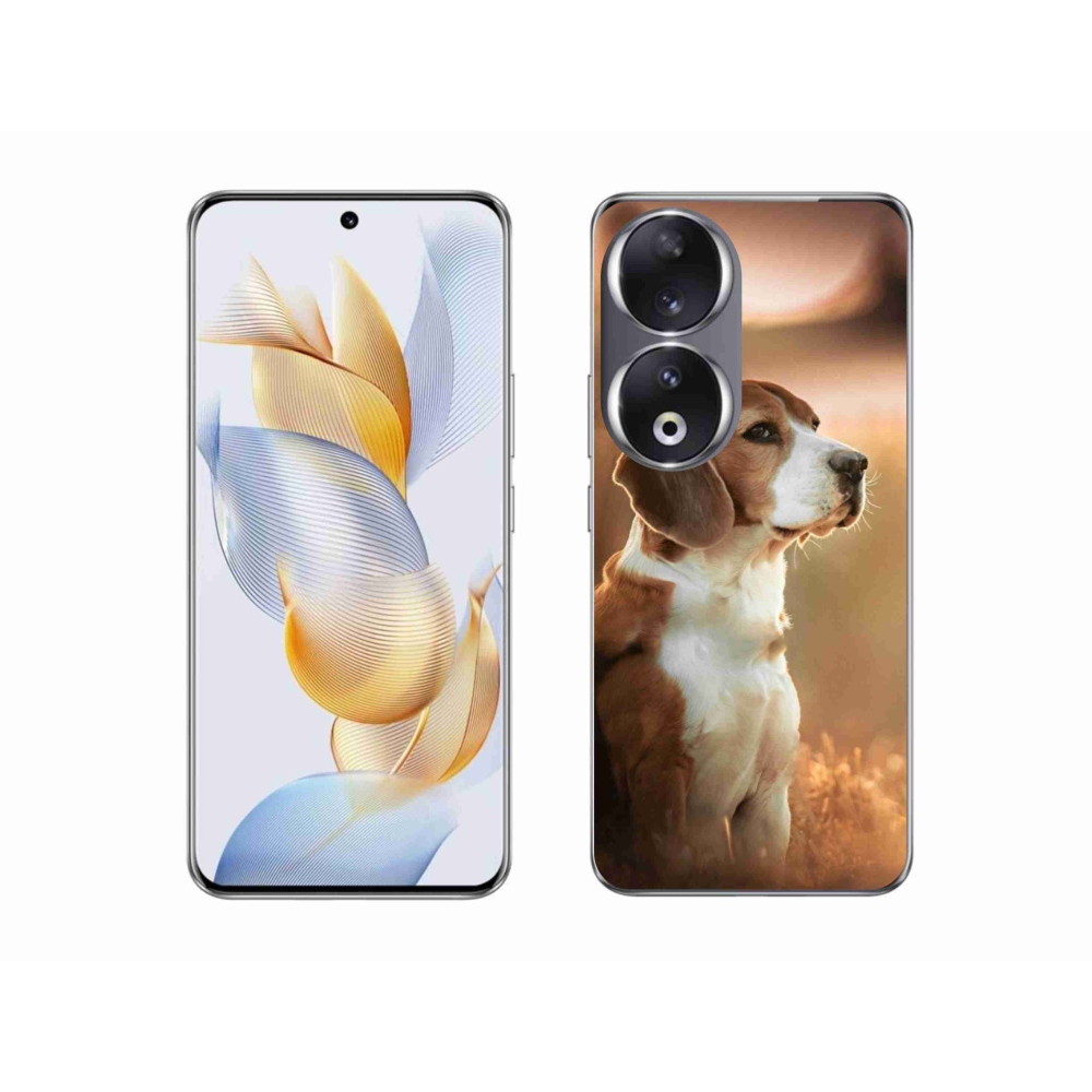 Zselés borítás mmCase a Honor 90 készülékhez - bézs színű