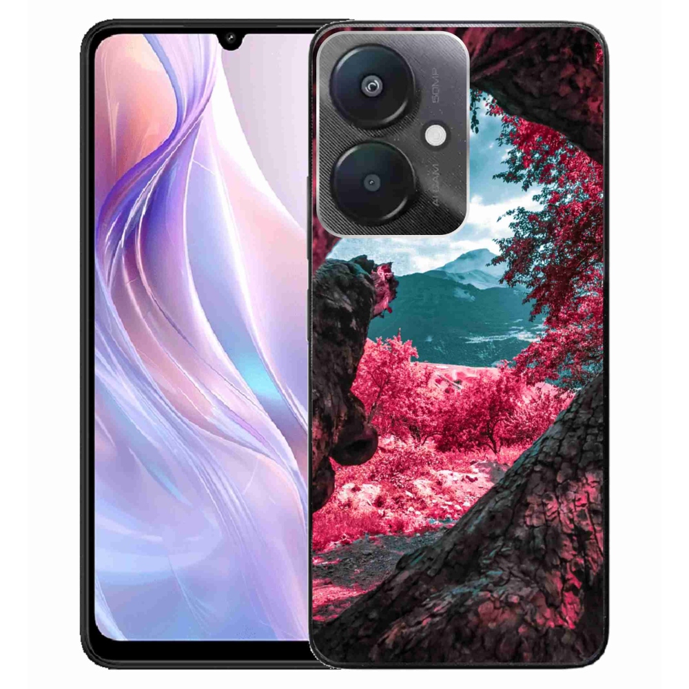 Gél borító mmCase a Xiaomi Redmi 13C 5G számára - hegyi kilátás