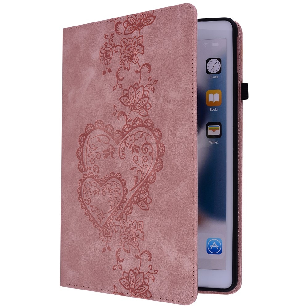 Szívvel zárható táblagép tok Xiaomi Redmi Pad SE 8.7 - rózsaszín