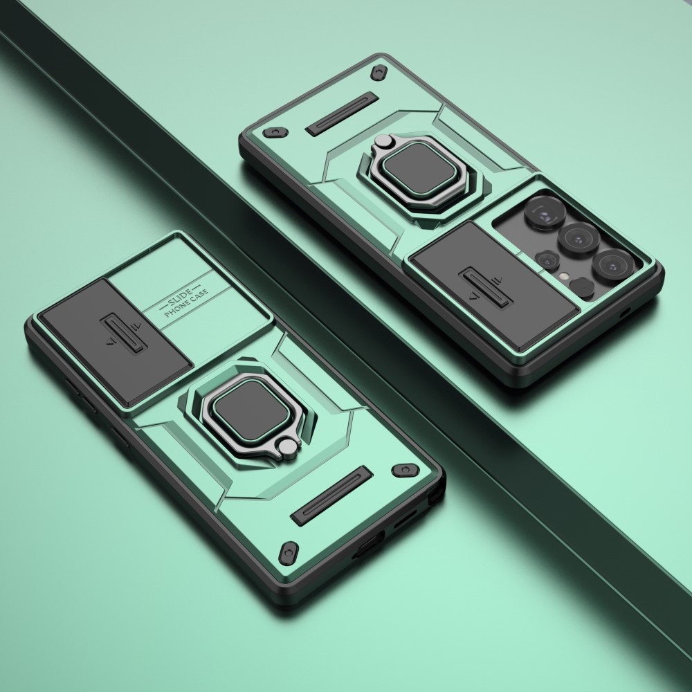 Lencseálló borítás Samsung Galaxy S25 Ultra készülékhez - zöld